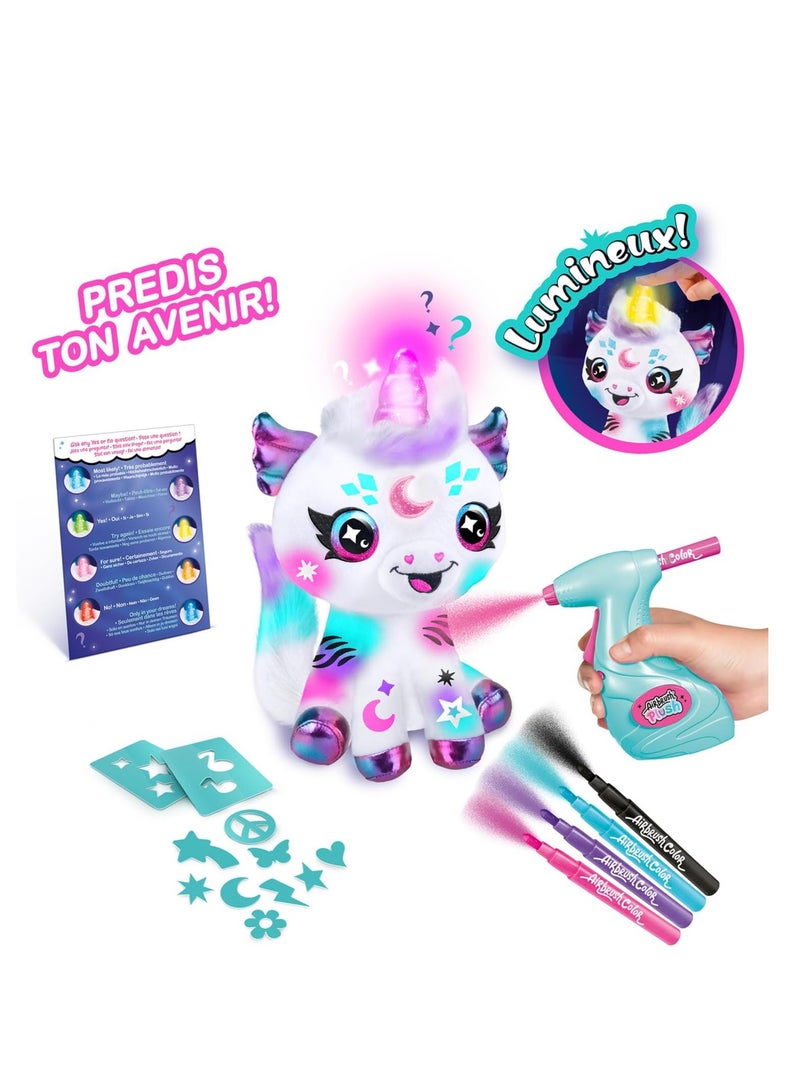 Airbrush Plush Airbrush Plush Light Up Cosmic - Unicorn - Image 2