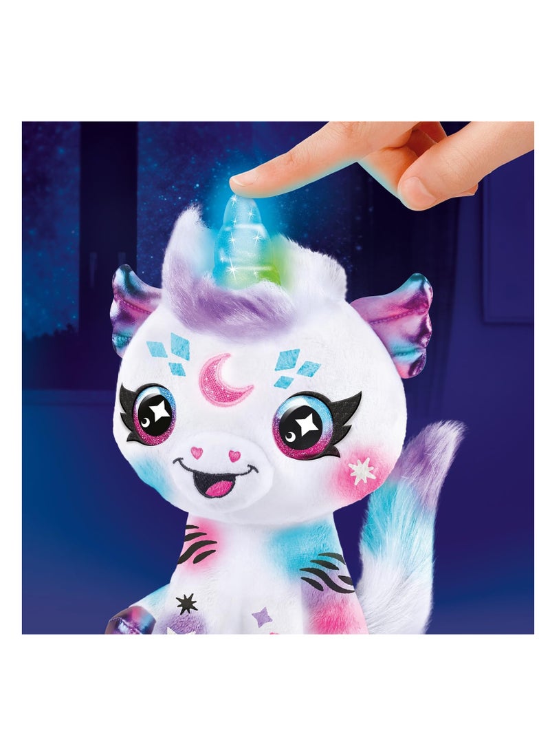 Airbrush Plush Airbrush Plush Light Up Cosmic - Unicorn - Image 3