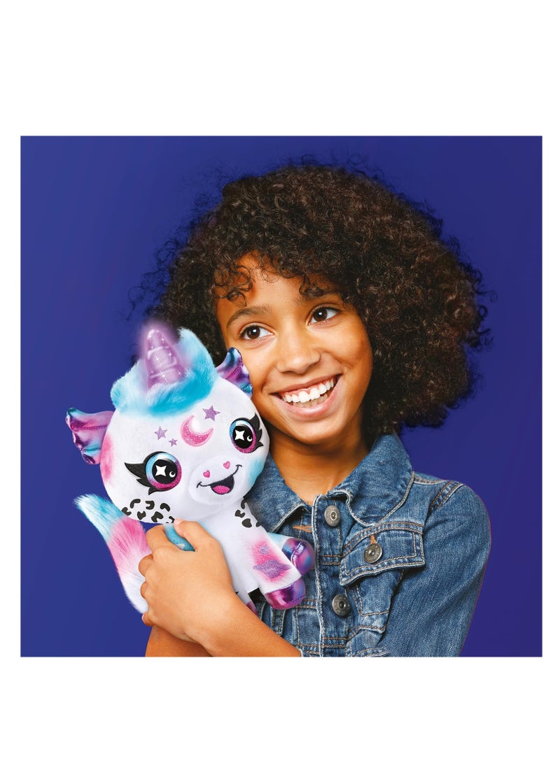 Airbrush Plush Airbrush Plush Light Up Cosmic - Unicorn - Image 4