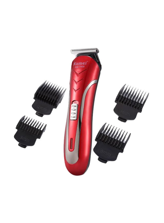 NIBEMINENT Rechargeable Professional Hair Shaver Red