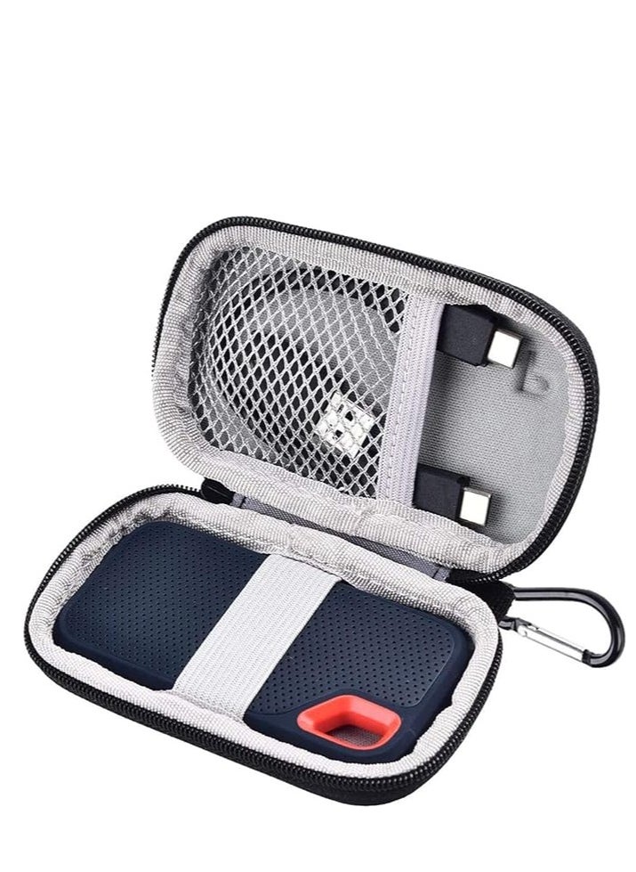 Generic - Carrying Case Storage Bag for  480GB 1TB 2TB 4TB Extreme Pro Portable SSD SDSSDE30 / SDSSDE81 Solid State Drive EVA Shockproof Water Repellent Protective Storage Travel Bag - Image 1