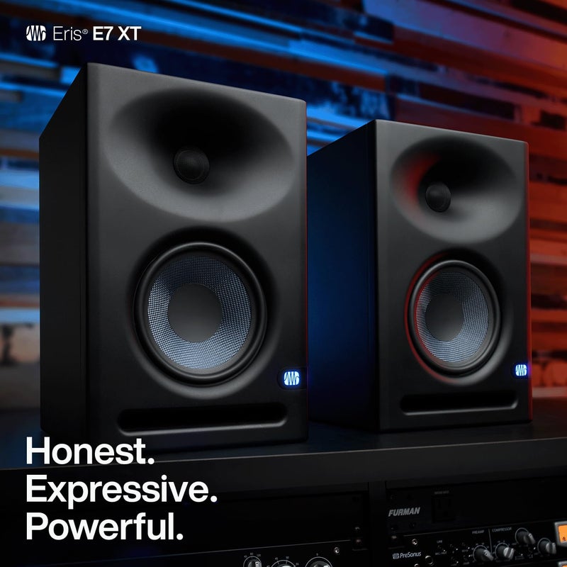 PreSonus Eris E7 XT 2-Way Active Studio Monitor with EBM Waveguide (Pack of 1) - Image 3