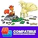 Mega Brands Mega Pokmon Evolution of Vulpix 2 Figures Vulpix and Ninetals 145 Building Blocks Toy 7 Years Mattel HTH79 - Image 3