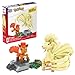 Mega Brands Mega Pokmon Evolution of Vulpix 2 Figures Vulpix and Ninetals 145 Building Blocks Toy 7 Years Mattel HTH79 - Image 2