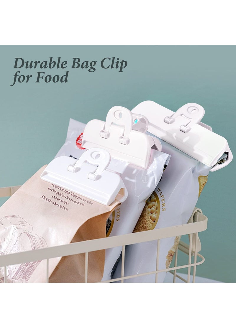 SYOSI - Food Bag Clips, 3 PCS Bag Clips for Food Storage (3 Sizes), Reusable Food Storage Clips Sealing Clips for Sealing Food, Snacks, Coffee, Chip Bag Clips Packet Clips for Kitchen, Home, Office - Image 1