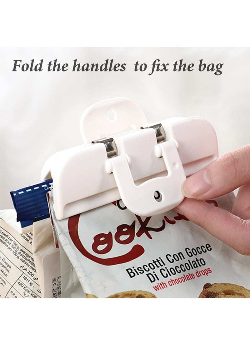 SYOSI - Food Bag Clips, 3 PCS Bag Clips for Food Storage (3 Sizes), Reusable Food Storage Clips Sealing Clips for Sealing Food, Snacks, Coffee, Chip Bag Clips Packet Clips for Kitchen, Home, Office - Image 1