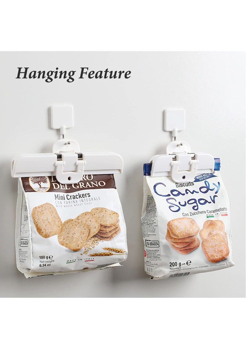 SYOSI - Food Bag Clips, 3 PCS Bag Clips for Food Storage (3 Sizes), Reusable Food Storage Clips Sealing Clips for Sealing Food, Snacks, Coffee, Chip Bag Clips Packet Clips for Kitchen, Home, Office - Image 1