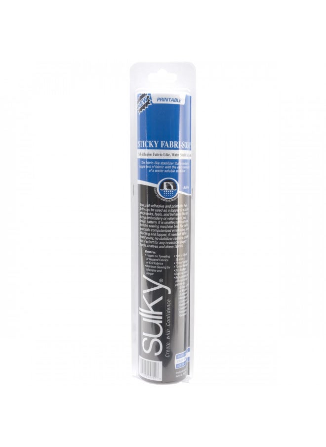 Sulky Sulky Fabric-Solvy stabilizer, White, 12 Inches  - Image 1