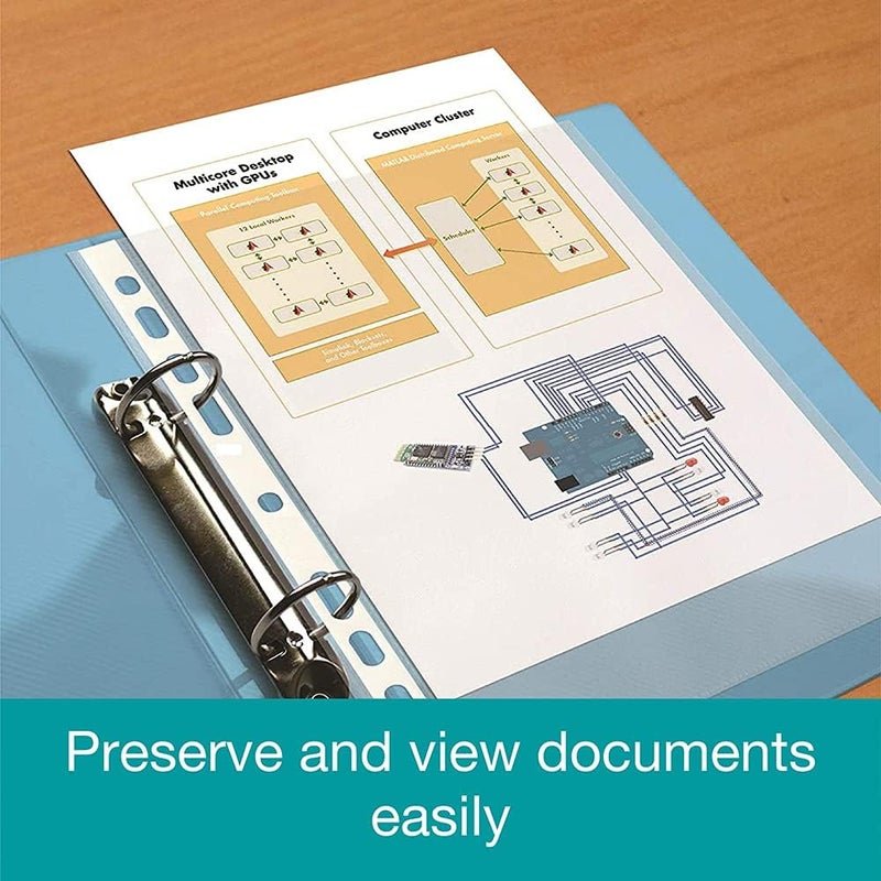 SUMMIT A4 Punched Pockets - 200 Pack - Image 5