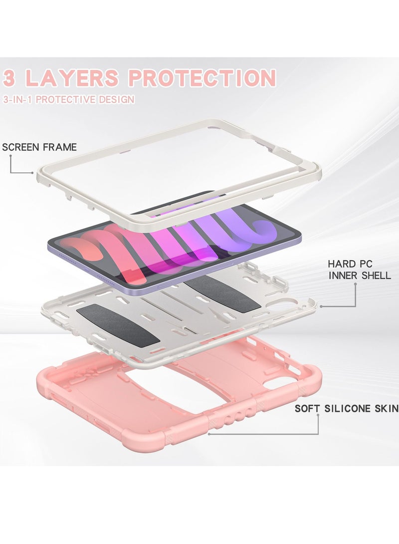 GULFLINK Gulflink Protective Back Case Cover for Apple ipad mini6 cherry blossoms pink - Image 5