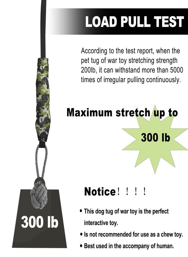 ETIAL Interactive Dog Tug Toy,Indestructible Dog Toys for Aggressive Chewers,Tough Squeaky Dog Rope Toys for Training,Tug of War Dog Toy Balls for Medium & Large Dogs - Image 5