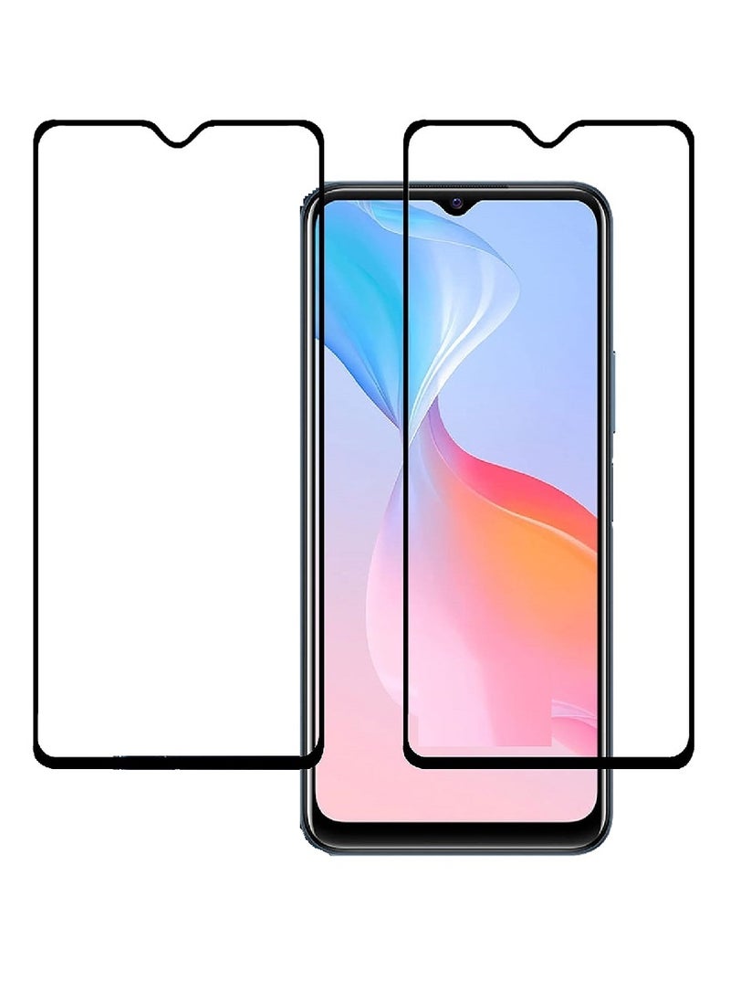 Super 2 Pieces Tempered Glass Screen Protector 5D Designed For vivo Y76 Full Glue Edge to Edge Full Screen Coverage And Bubble Free - Image 1