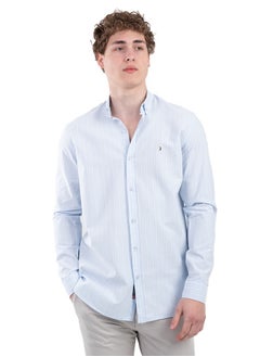 Striped cotton Oxford shirt