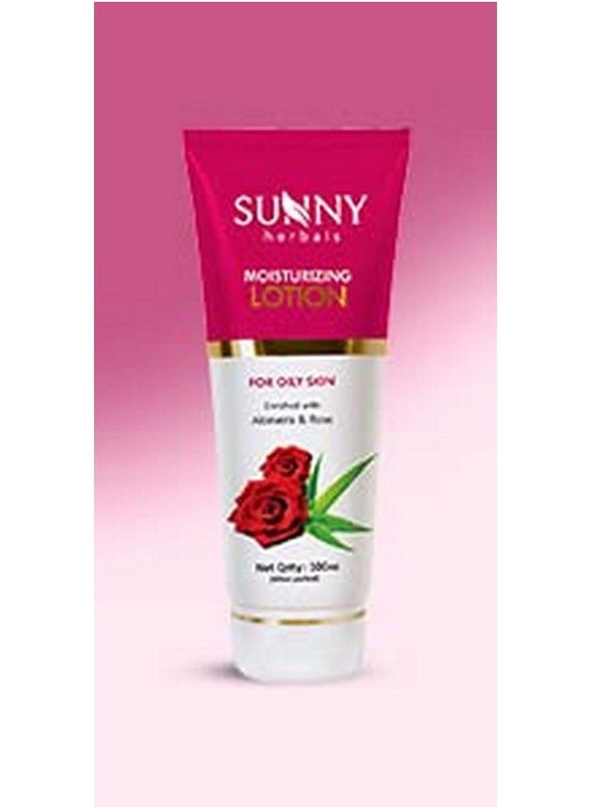 Sunny Moisturizing Lotion Enriched With Rose & Aloevera Extracts ; Imparts Youthful Complexion Tones Skin; Absorbs Excess Oil From Skin ; For Oily Skin 100Ml (Pack Of 2)  - Image 3