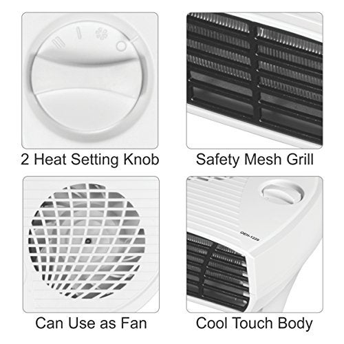 Orpat OEH-1220 2000-Watt Fan Heater (White) - Image 3