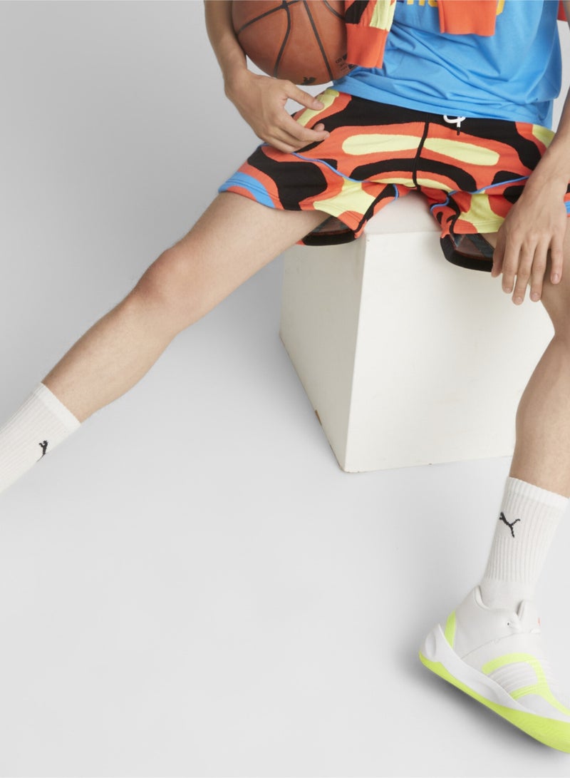 بوما شورت كرة سلة للرجال Lava - Image 1