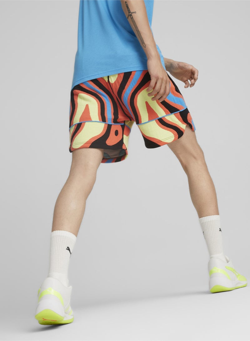 بوما شورت كرة سلة للرجال Lava - Image 2