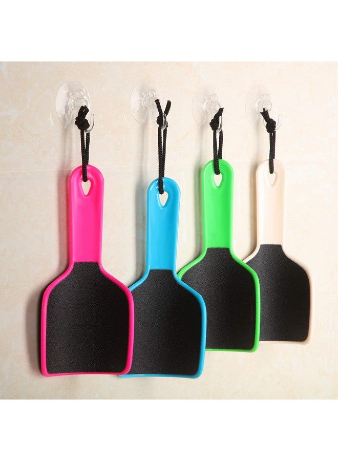 Mudder 4 Pieces U Shaped Curved Foot File Foot Callus Remover Double Sided Colossal Foot Rasp Callus Remover For Grit Exfoliates Removes Dead Skin 4 Colors - Image 4