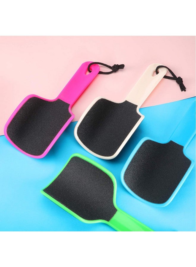 Mudder 4 Pieces U Shaped Curved Foot File Foot Callus Remover Double Sided Colossal Foot Rasp Callus Remover For Grit Exfoliates Removes Dead Skin 4 Colors - Image 5