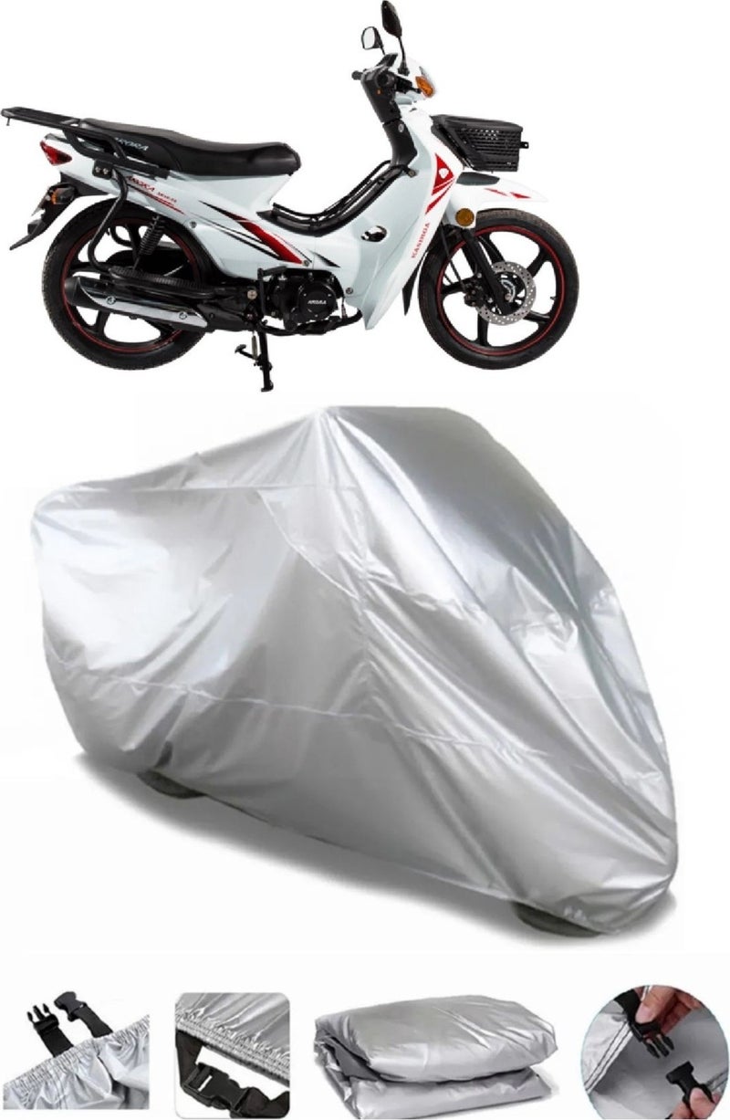 Breen Arora Ar 50-50 Hurricane Gray Waterproof Motorcycle Canvas Premium Compatible - Image 1