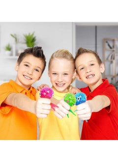 ArtCreativity Squeeze Jelly Octopus Set Of 4 Stress Relief Toys For Kids And Adults Underwater Party Supplies Fun Aquatic Birthday Party Favors Relaxing Sensory Toys For Autism 4 Colors  - Image 5