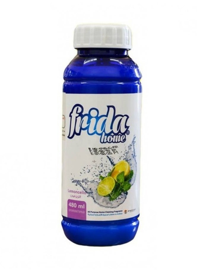 Frida Multi-Purpose Cleaner Perfumer Disinfectant For All Floors And Household Surfaces Lemongrass Linden Scented 480 ml 