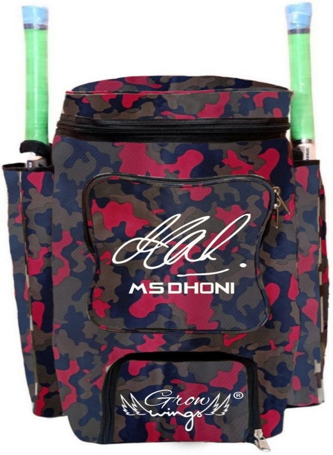 Grow wings Cricket KIT Duffel Stylish Look (Red) - Image 1