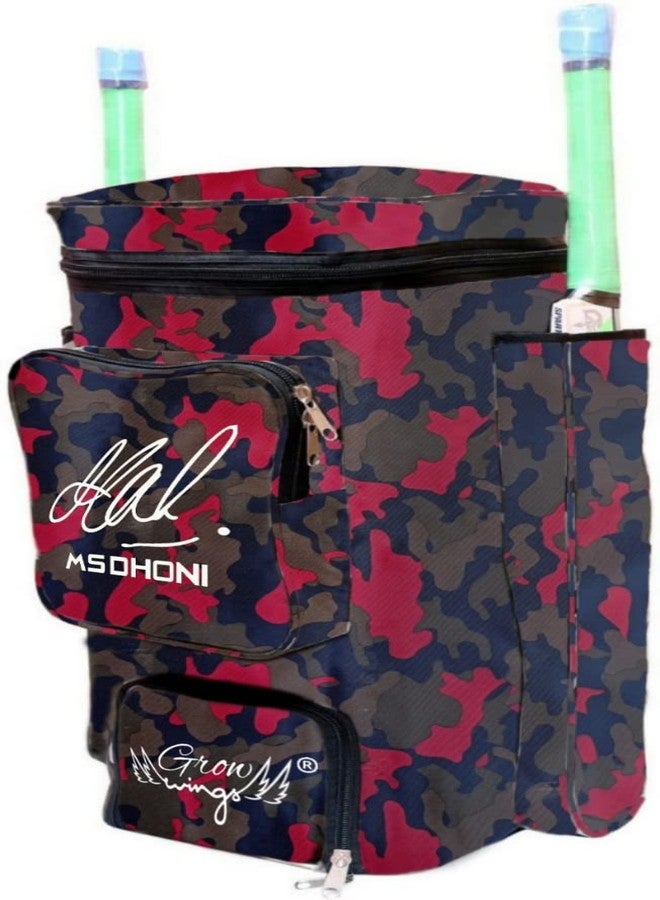 Grow wings Cricket KIT Duffel Stylish Look (Red) - Image 4