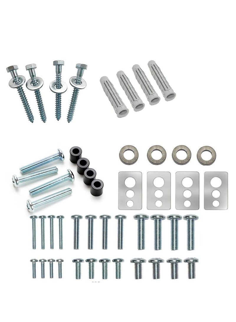 Lcd, Led TV wall bracket for 32 inch to 65 fixed View, Black - Image 3