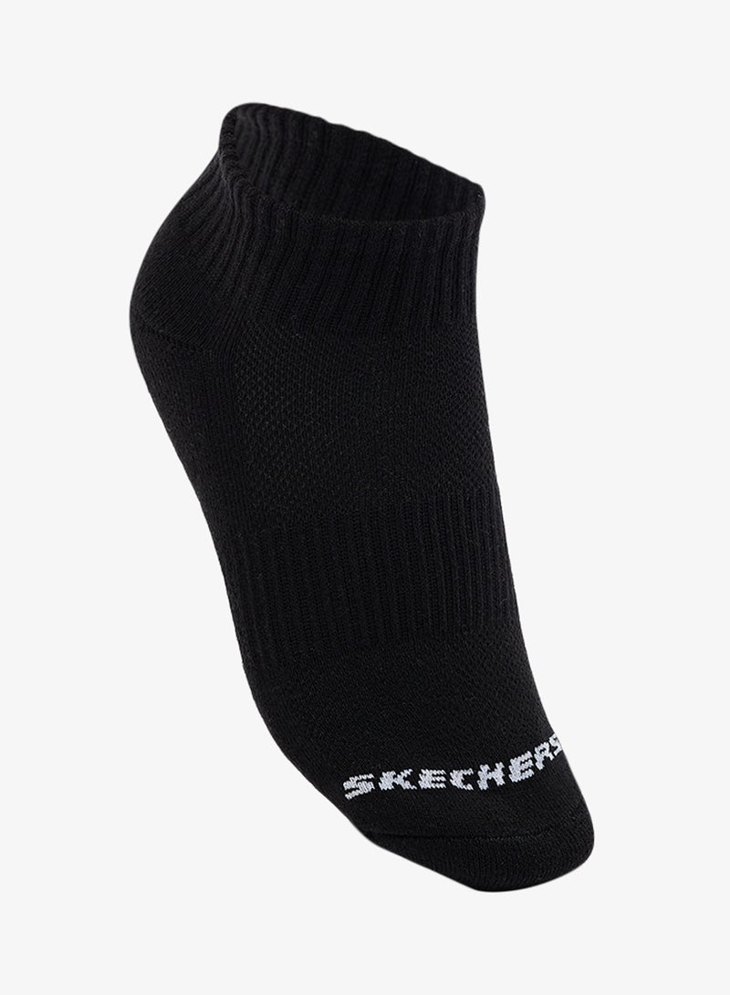 SKECHERS 3 Pack Half Terry Quarter Crew Socks - Image 3