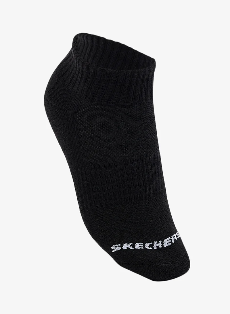 سكيتشرز جوارب ربع طول نصف تيري عبوة من