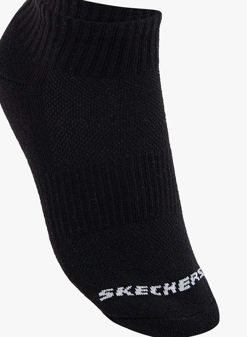 SKECHERS 3 Pack Half Terry Quarter Crew Socks - Image 5