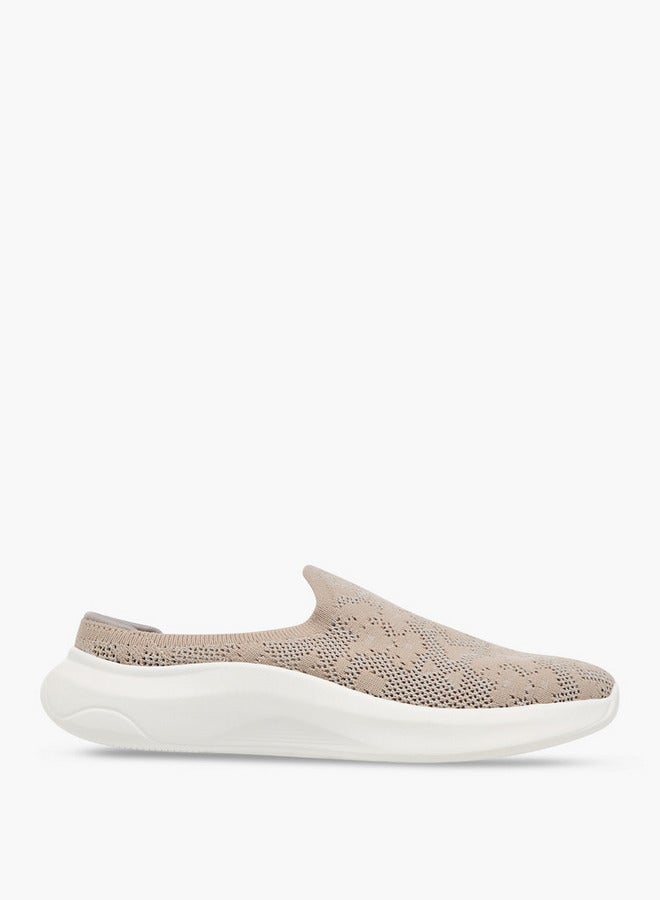 Le Confort Women's Textured FlyknSlip-On Shoes  - Image 3