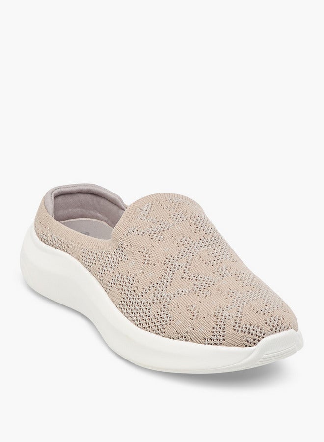 Le Confort Women's Textured FlyknSlip-On Shoes  - Image 2