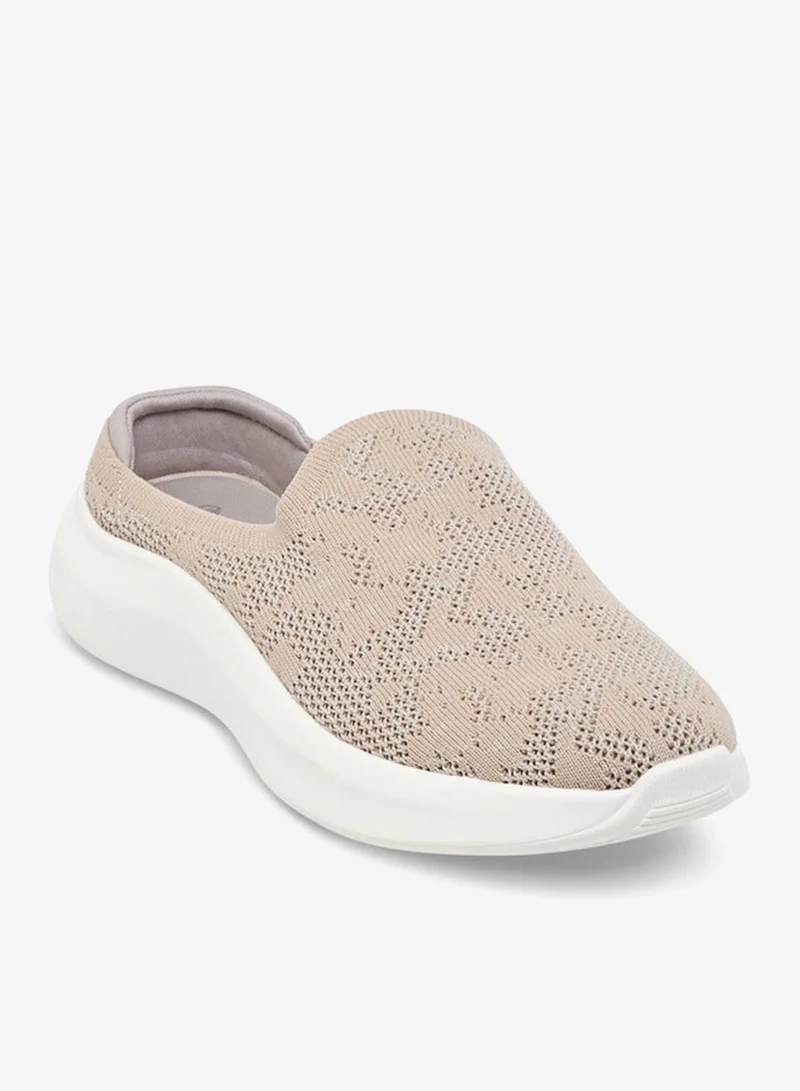 Le Confort Women's Textured FlyknSlip-On Shoes