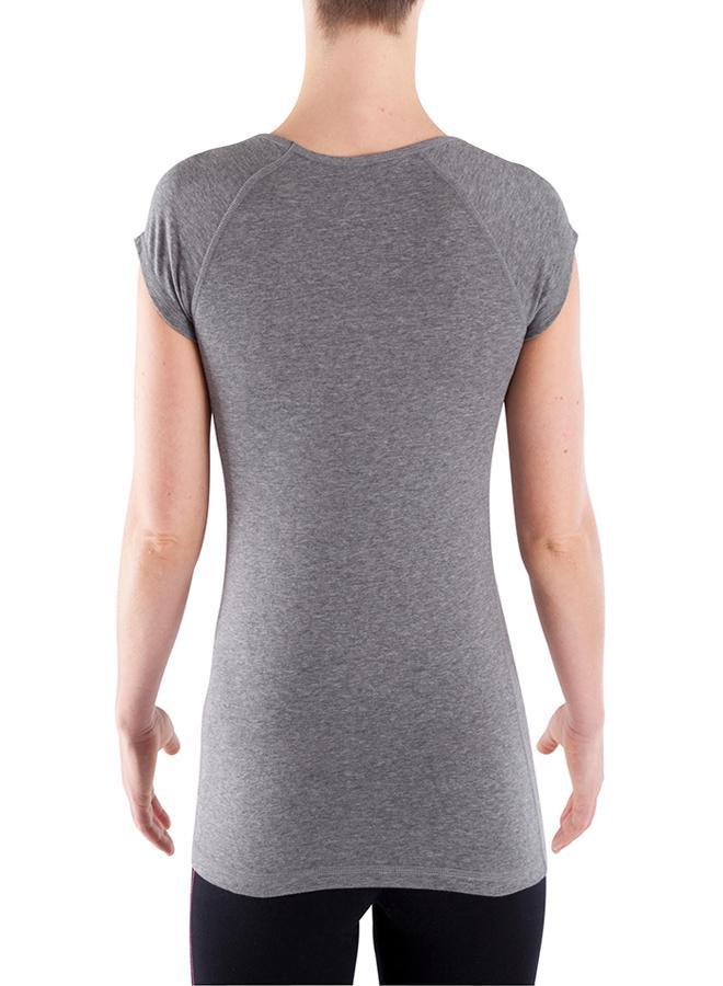 DECATHLON 500 Women's Slim-Fit Pilates & Gentle Gym T-Shirt - Image 3