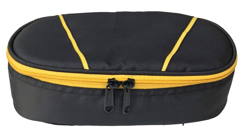 FOONTY Polyurethane Waterproof Lunch Bag (Black, FFFLB9005B) - Image 2
