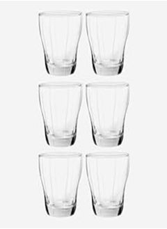 Ocean OCEAN GLASS - Urbano Rock, GLASS JUICE CUP, SET OF 6, 330 ML 
