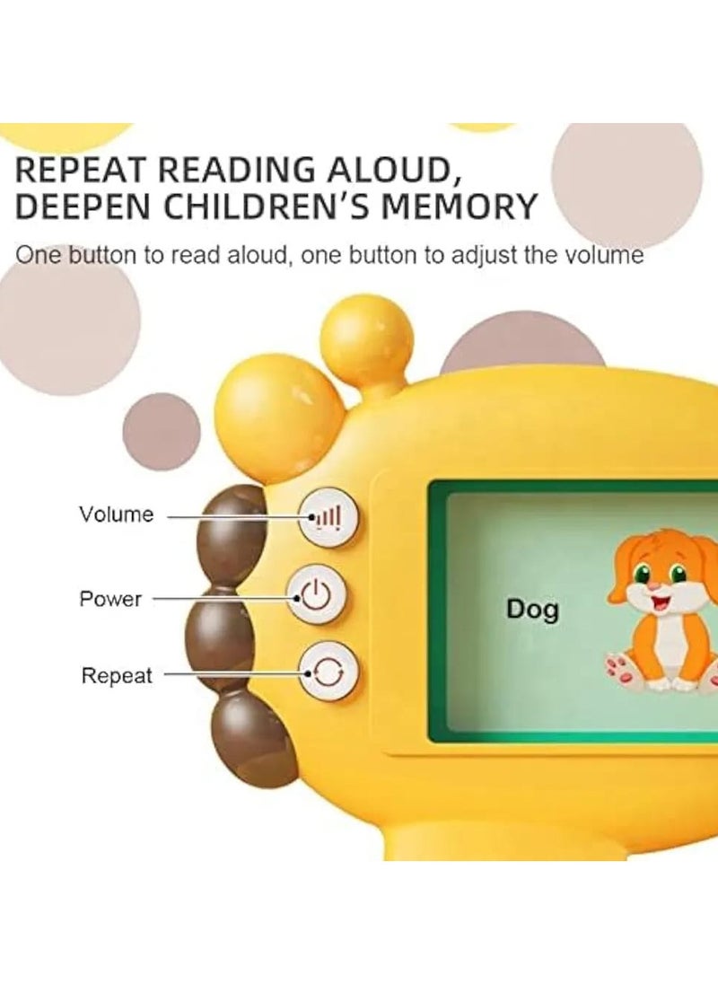 Generic - An electronic card reader with an attractive design and interactive learning fun, helping your child learn letters and words with a speaking voice and exciting sounds of animals and transportation, featuring rich content and 60 educational cards full of fun and knowledge! - Image 1