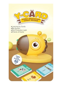 An electronic card reader with an attractive design and interactive learning fun, helping your child learn letters and words with a speaking voice and exciting sounds of animals and transportation, featuring rich content and 60 educational cards full of fun and knowledge! - pzsku/Z10F2B7296A95FE1B9B9FZ/45/_/1732561625/a27bbb8e-2f35-439d-a37b-36f6e308bb40