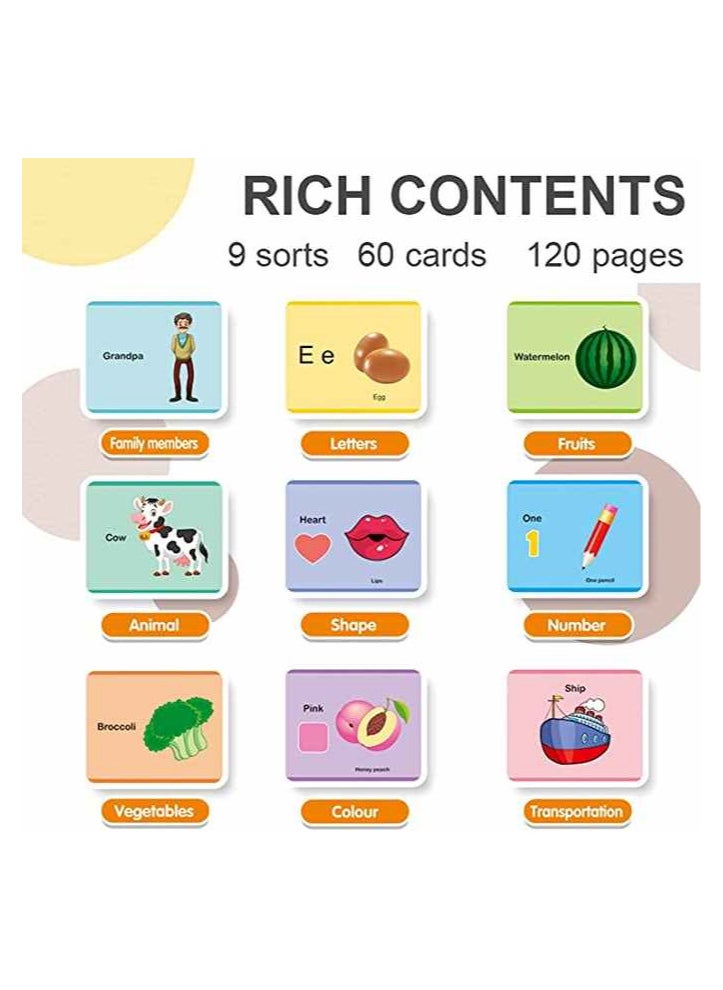 Generic - An electronic card reader with an attractive design and interactive learning fun, helping your child learn letters and words with a speaking voice and exciting sounds of animals and transportation, featuring rich content and 60 educational cards full of fun and knowledge! - Image 1