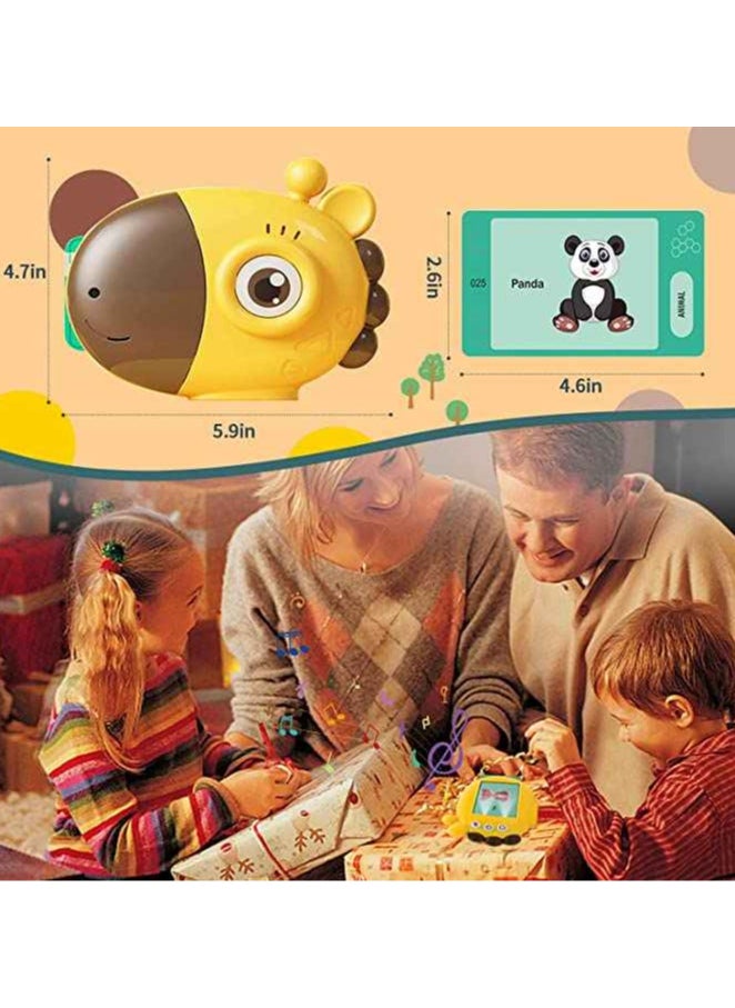 Generic - An electronic card reader with an attractive design and interactive learning fun, helping your child learn letters and words with a speaking voice and exciting sounds of animals and transportation, featuring rich content and 60 educational cards full of fun and knowledge! - Image 1