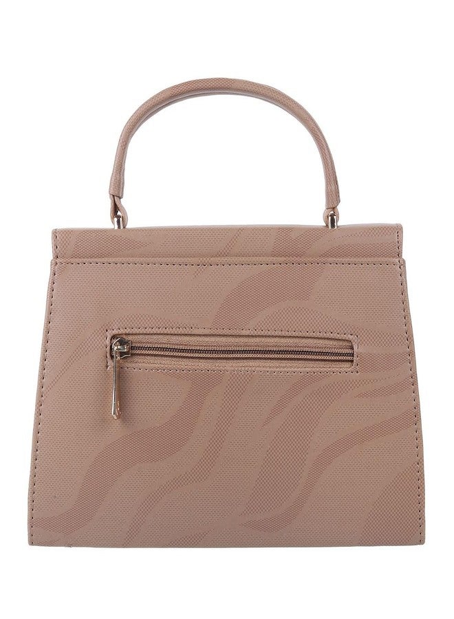 Mochi Women Chikoo Satchel Bag (230-5) - Image 4