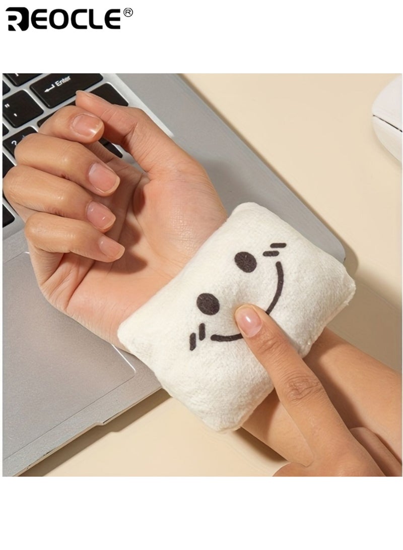 REOCLE 2PCS Memory Foam Mouse Wrist Pads with Ergonomic Support and Lightweight Design Gel Cushioned Wrist Rests with Compact Size for Office Computer Typing Use - Image 3