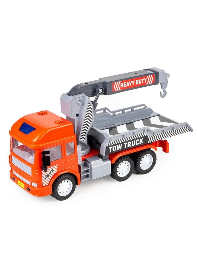 Ratna's Tow Truck My First Wheels Friction Powered Big Size Plastic Toy Vehicle for Kids - Image 1