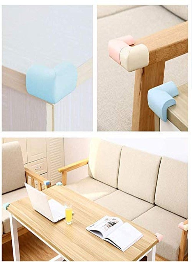 KPNG Protector Baby Proof | Corner Guard Child Safety for Babies, Toddlers, Kids | Foam Corner Covers for Furniture, Table, Desk (4 Piece Corner Protaction, Cream) - Image 3
