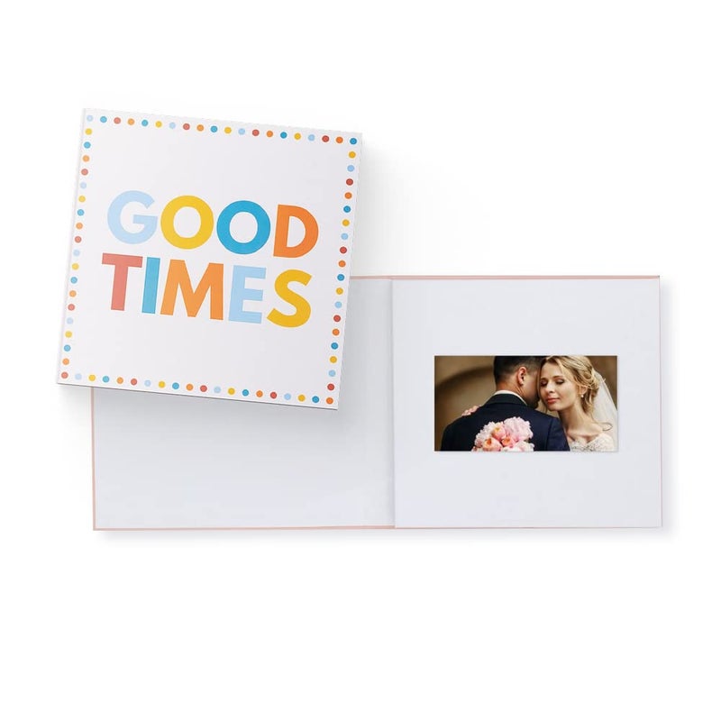 Heirloom Good Times Video Book Create Your Own Digital Greeting Card Gift with Your Memories Anniversary Christmas Wedding Plays 10 Minutes of Video and Photos