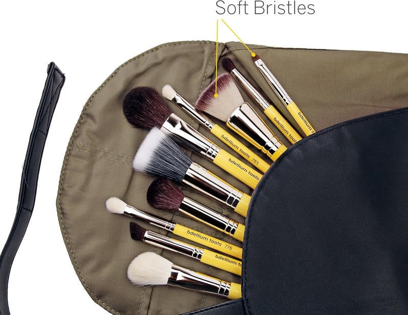 Bdellium Tools Studio Mineral 10 Piece Makeup Brush Set - Image 4