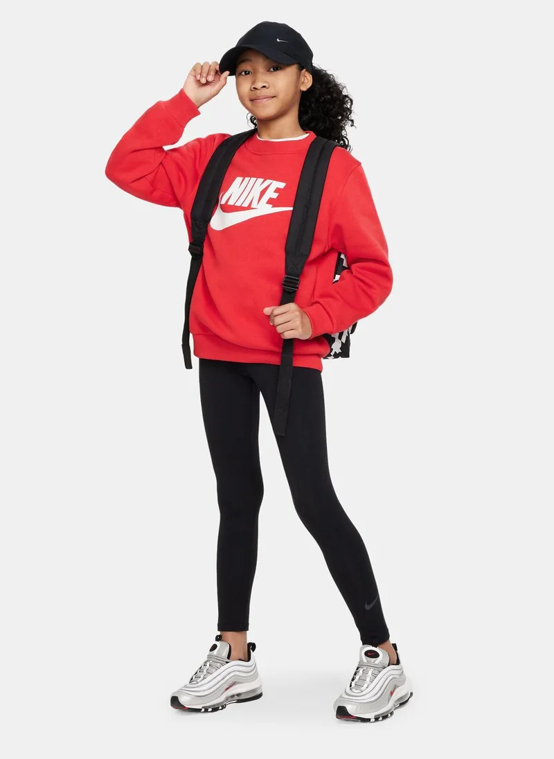 Nike Kids' Sportswear High-Rise Leggings (Older Kids)