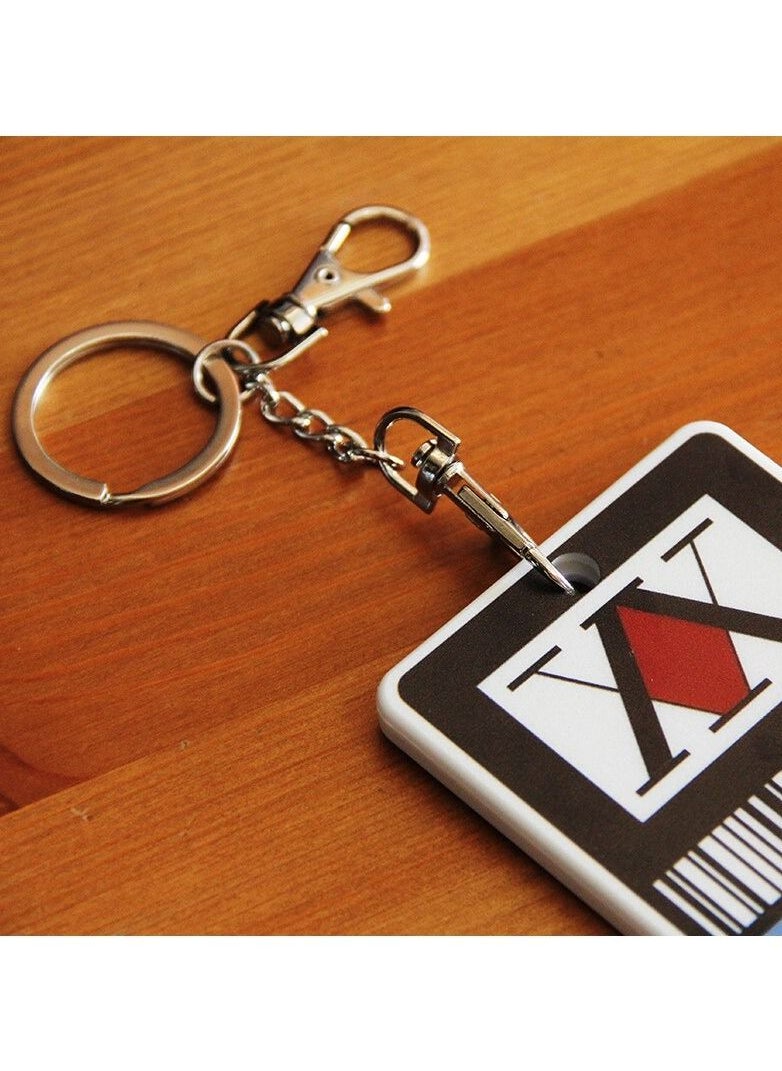 Generic - Full Time Hunter License Card Set Bus Meal Card Set Keychain Pendant - Image 1